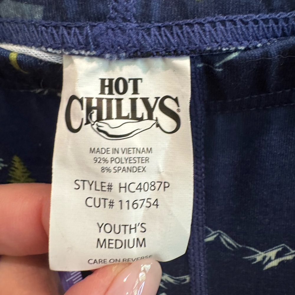 NWT Kids Med Hot Chilly Long Underwear - Picture 5 of 6